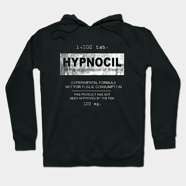 Hypnocil, distressed Hoodie by MonkeyKing